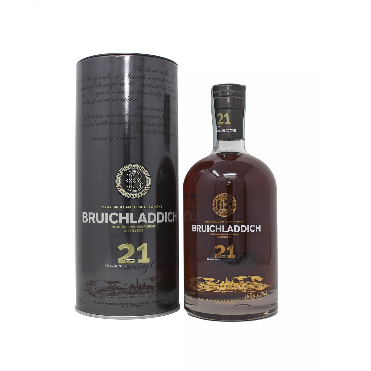 Bruichladdich 21 Years 1987-2008 Oloroso Sherry Casks 0,7L