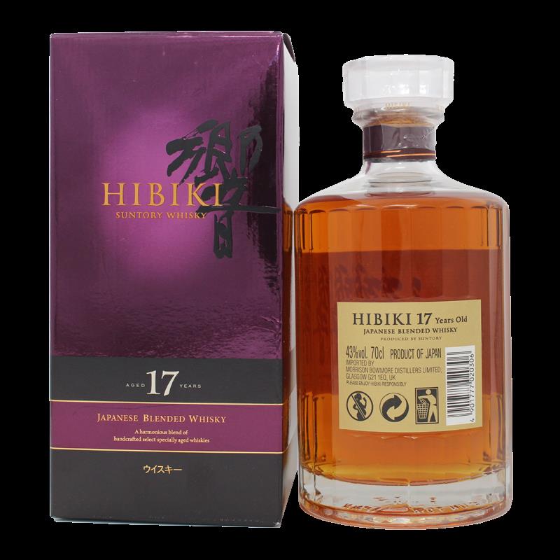 Hibiki 17 Years Japanese Blended Whisky0,7L