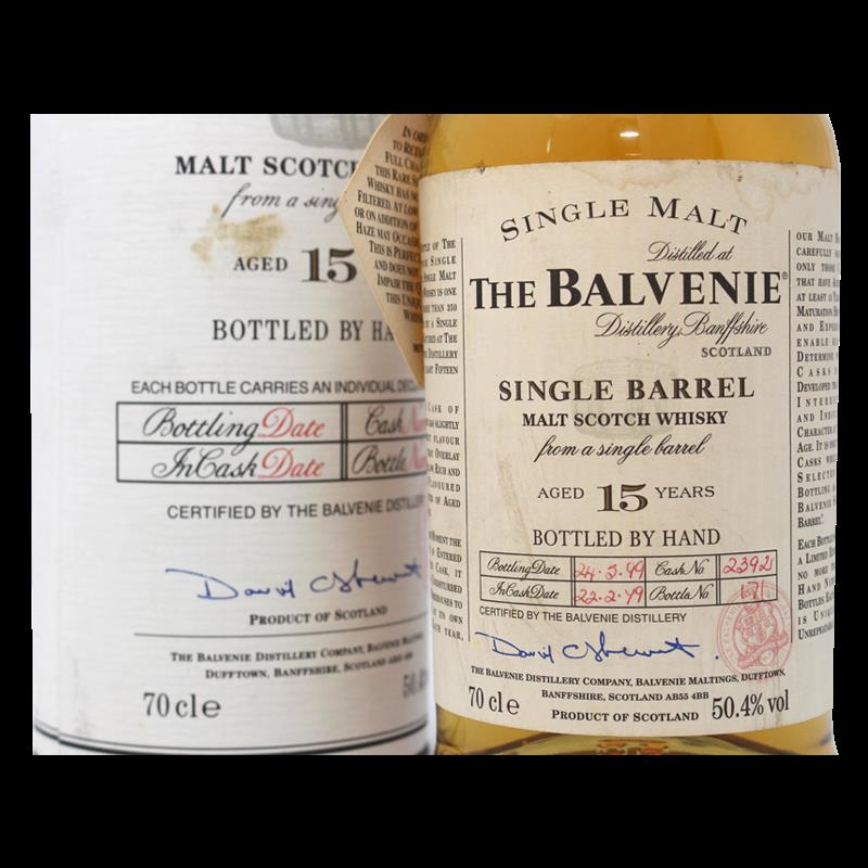 Balvenie 15 Years 1979/1999  Single Malt Scotch Whisky  0,7L