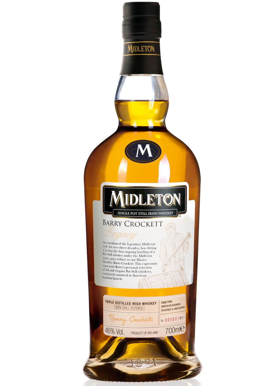 Midleton Barry Crockett Irish Whiskey 0,7 L