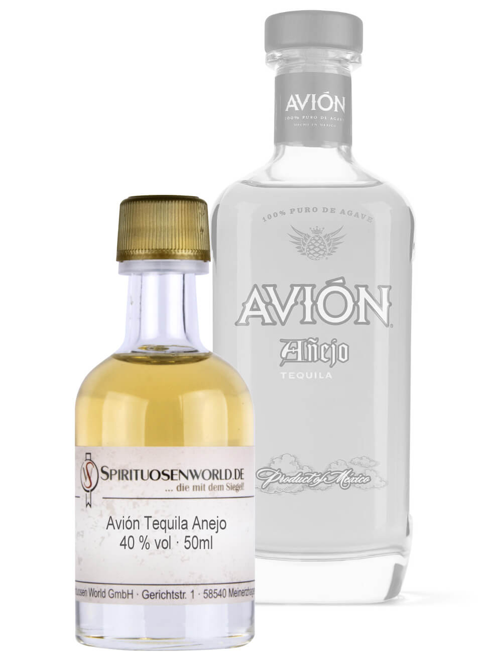 Avion Tequila Anejo Tastingminiatur 0,05 L