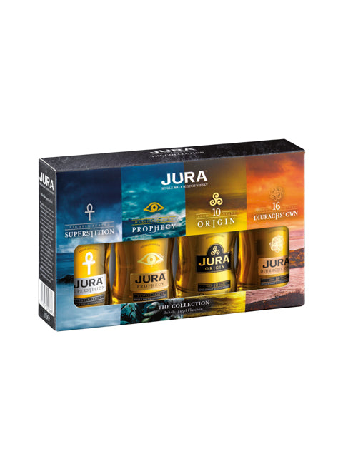 Jura The Collection 4x5cl Single Malt Whisky Miniatur-Set 0,2 L