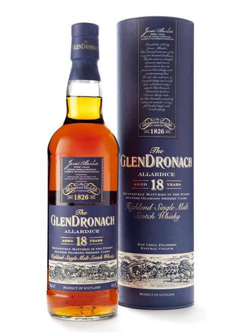 GlenDronach Allardice 18 Jahre Whisky 0,7 L