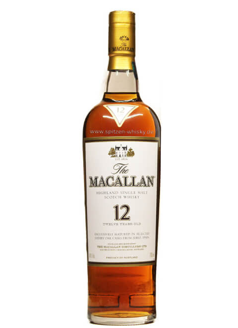 Macallan 12 Years Single Malt Whisky 0,7 L