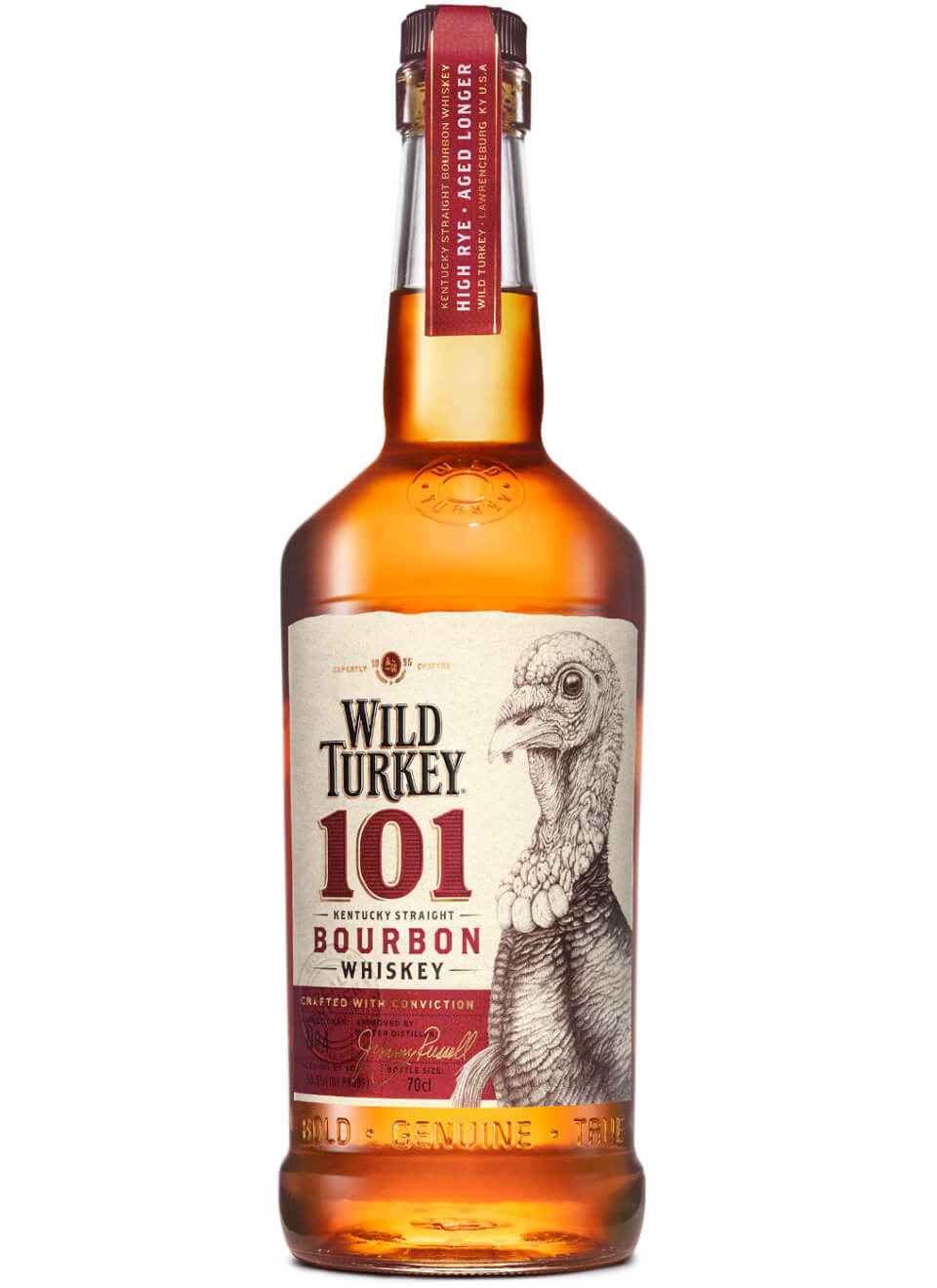 Wild Turkey 101 Proof Bourbon Whiskey 0,7 L