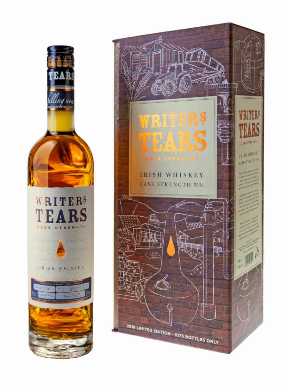 Writers Tears Cask Strength Irish Whiskey 0,7 L