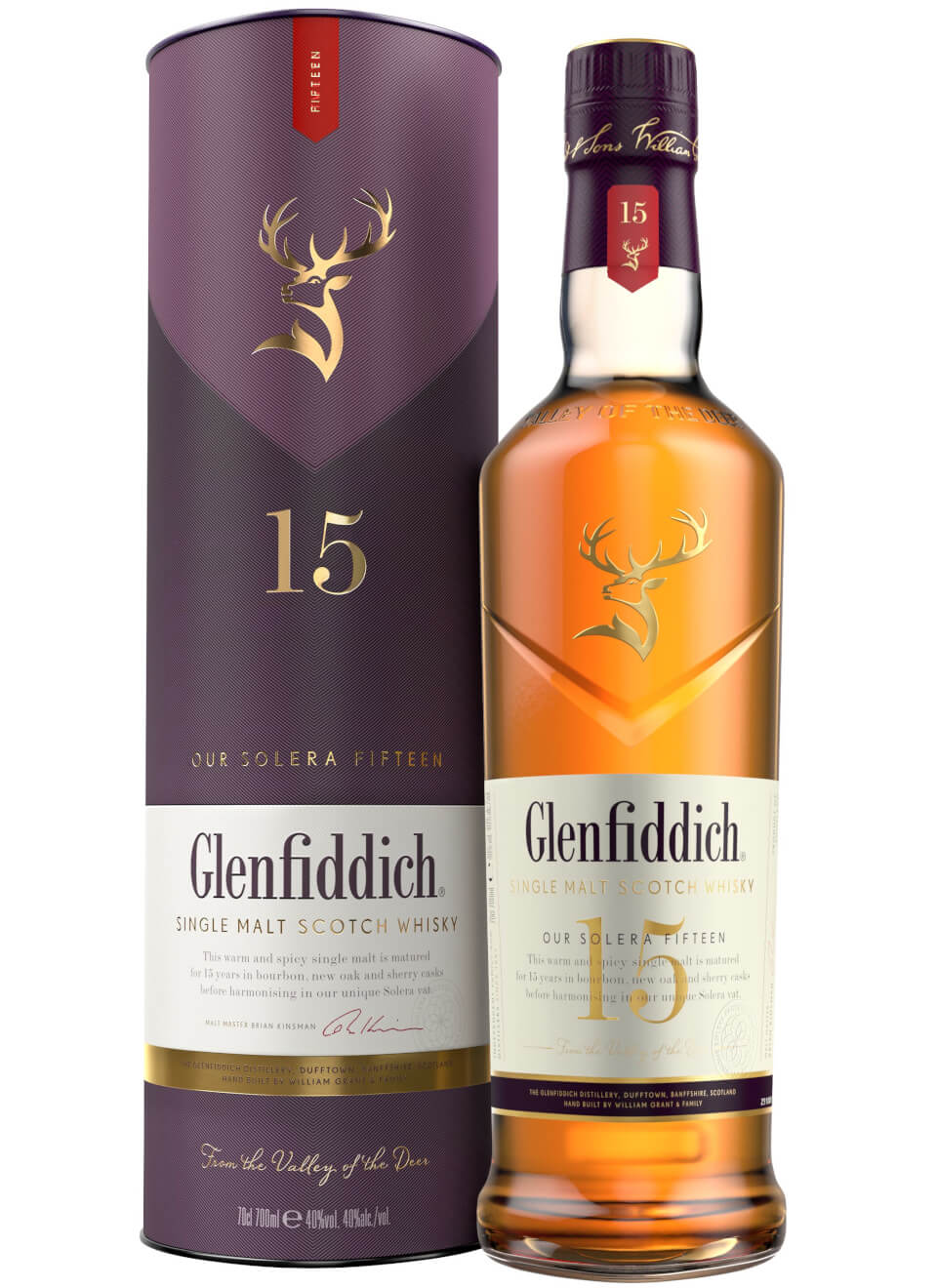 Glenfiddich 15 Years Single Malt Scotch Whisky 0,7 L