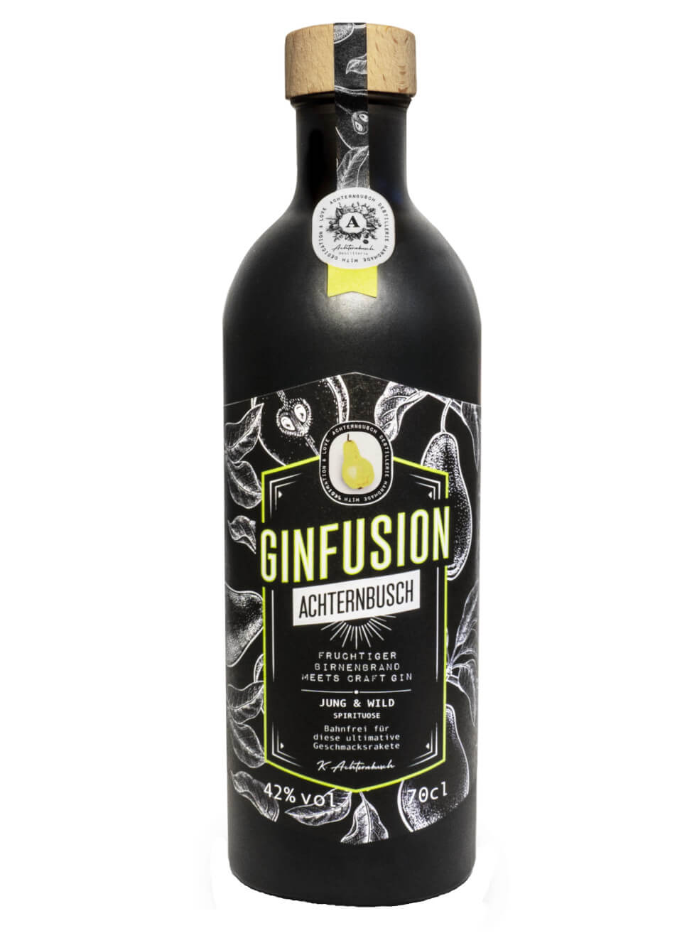 Achternbusch Ginfusion Birne 0,7 L