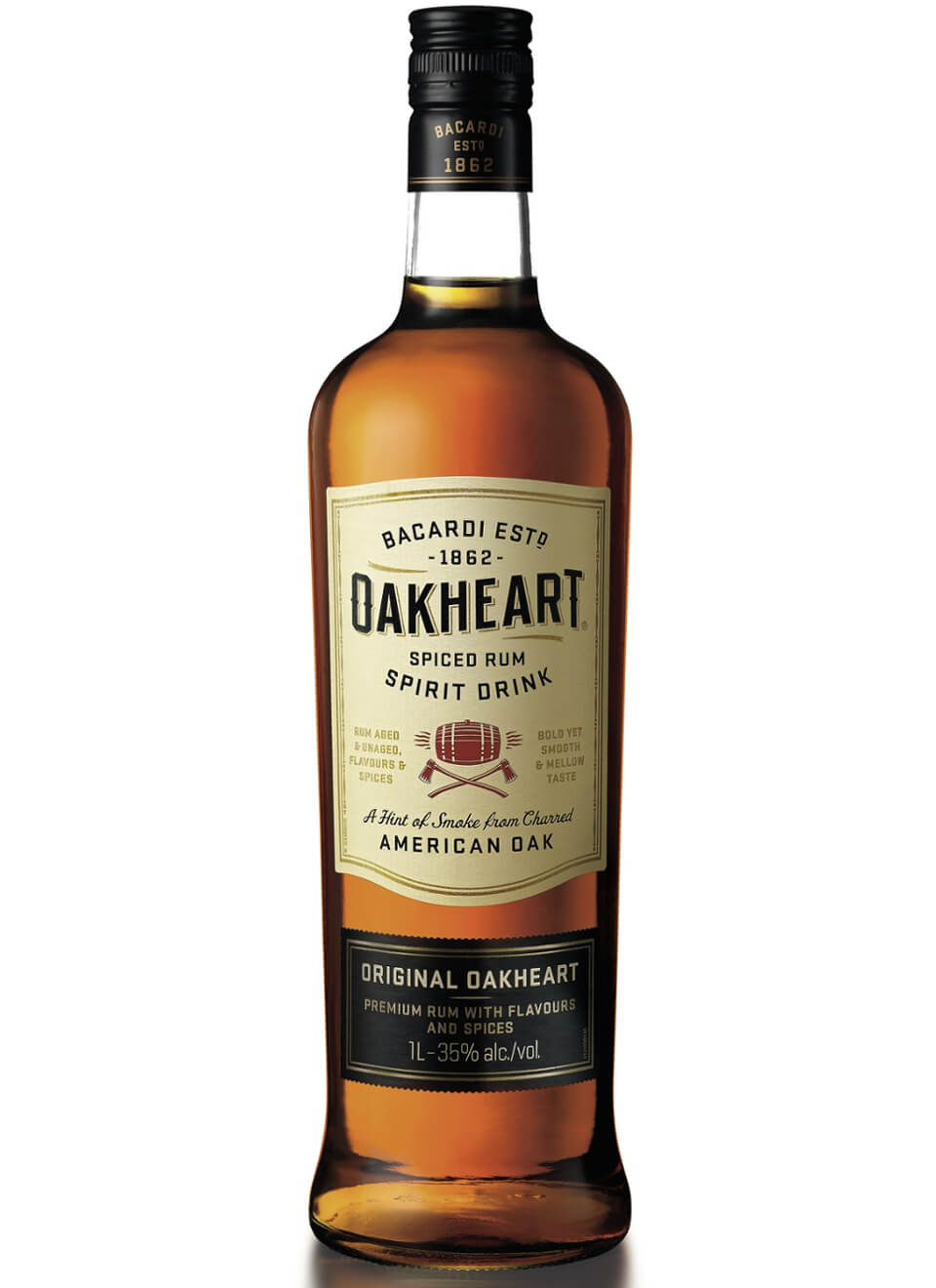 Bacardi Oakheart 1 L