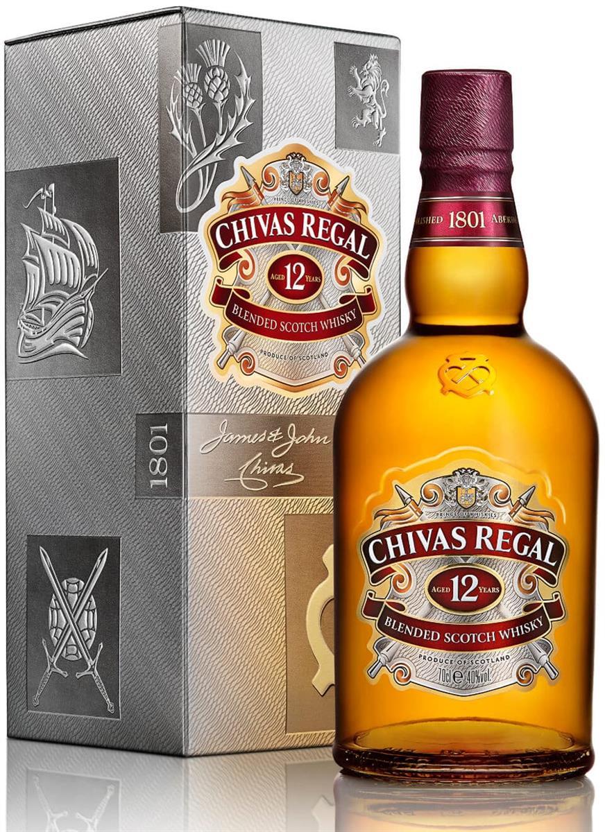 Chivas Regal 12 Years Blended Scotch Whisky 1 L