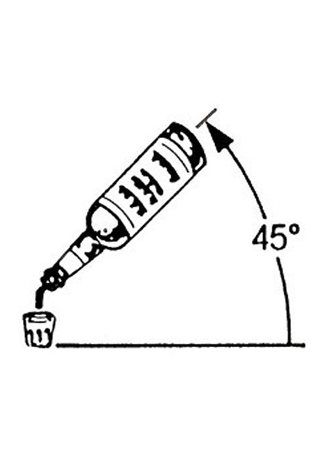 Econopour Flaschenportionierer 4cl gelb