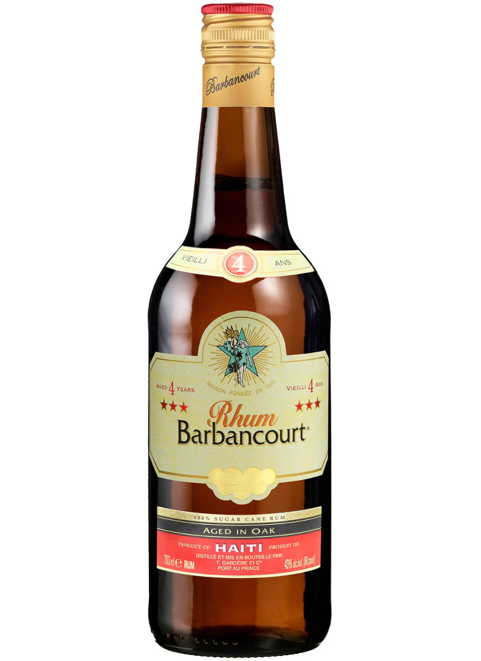 Barbancourt 4 Years Rum 0,7 L