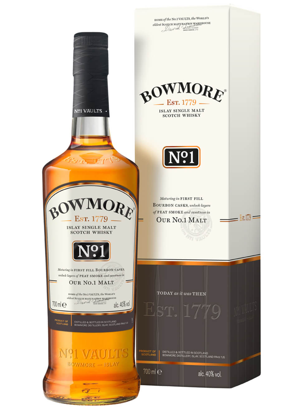 Bowmore No. 1 Islay Single Malt Scotch Whisky 0,7 L