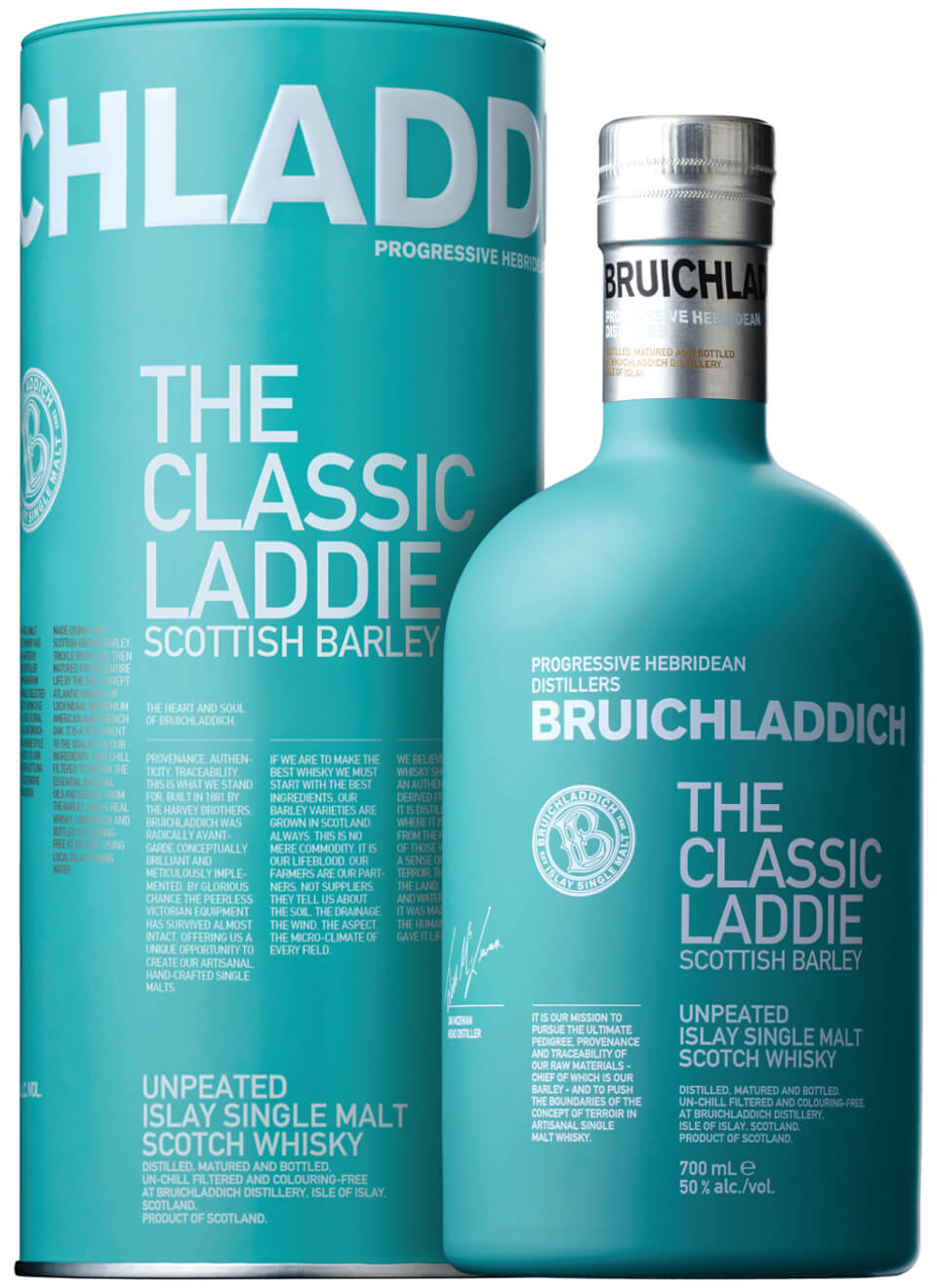 Bruichladdich The Classic Laddie Scottish Barley Unpeated 0,7 L