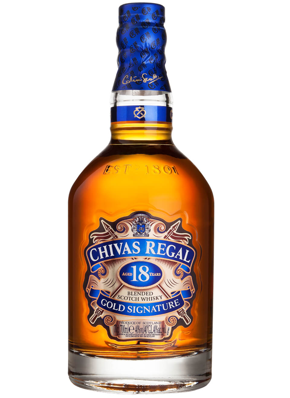 Chivas Regal 18 Years Blended Scotch Whisky 0,7 L