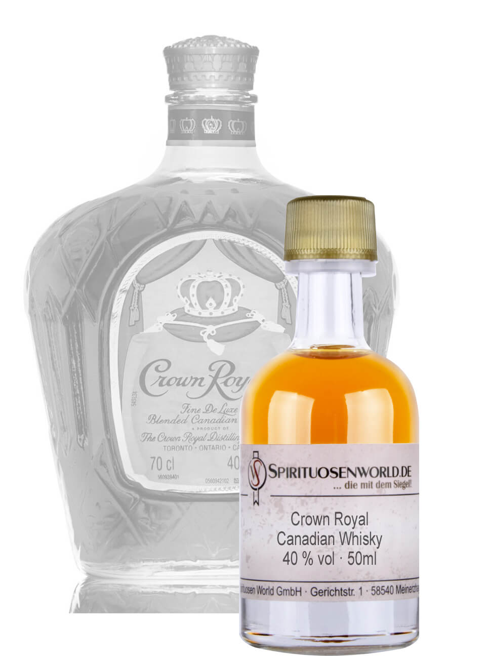 Crown Royal Whisky Tastingminiatur 0,05 L