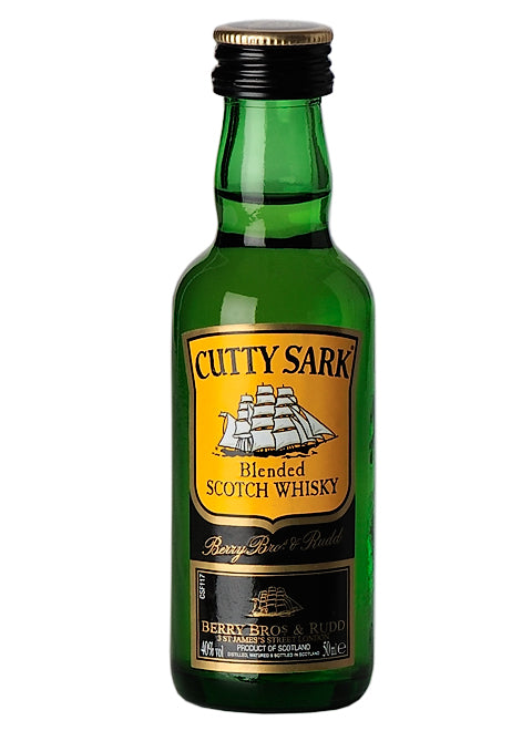 Cutty Sark Blended Scotch Whisky Miniatur 0,05 L