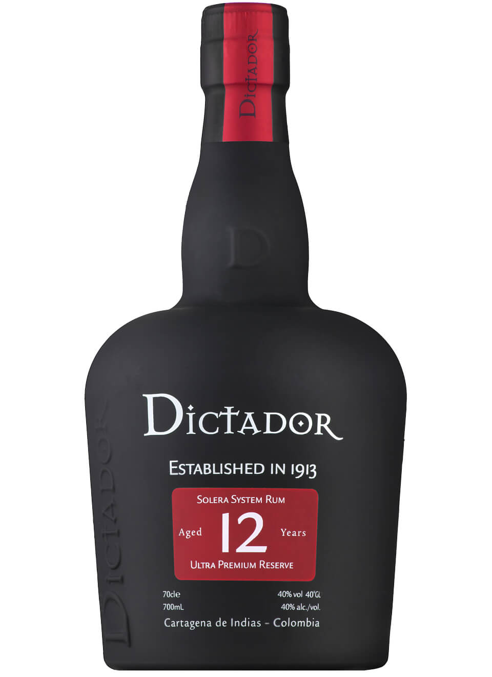 Dictador 12 Years Rum 0,7 L