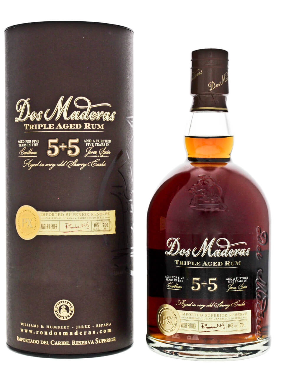 Dos Maderas PX 5 Jahre Rum 0,7 L