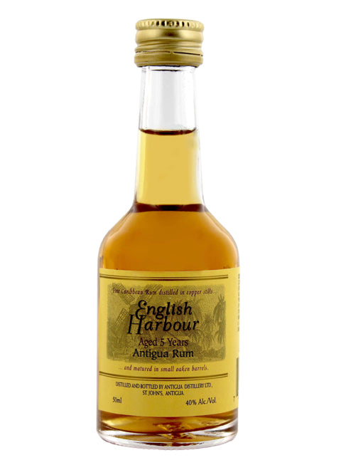 English Harbour 5 Jahre Rum Miniatur 0,05 L