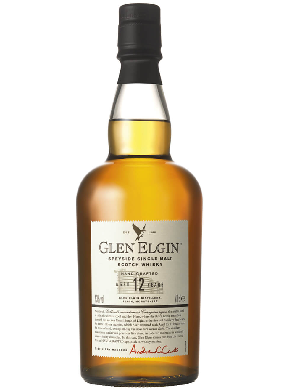 Glen Elgin 12 Years Whisky 0,7 L