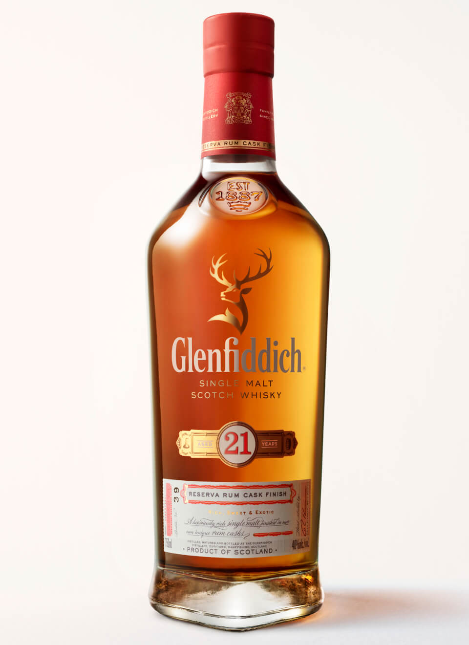 Glenfiddich 21 Years Single Malt Scotch Whisky 0,7 L