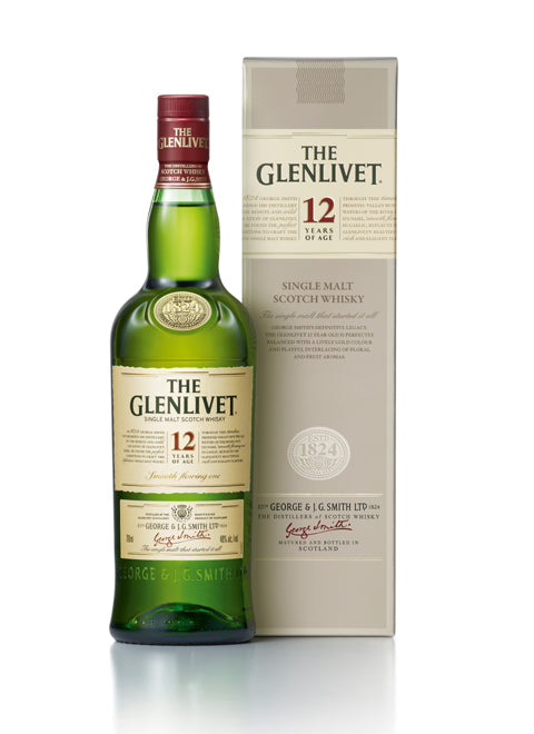 The Glenlivet 12 Years Single Malt Scotch Whisky 0,7 L