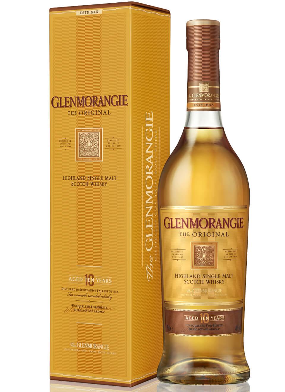 Glenmorangie Original 10 Years Highland Single Malt Whisky 0,7 L