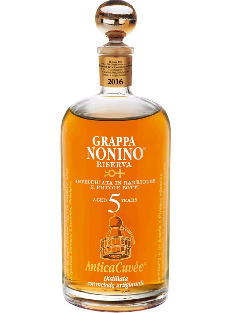 Grappa Nonino Riserva Antica Cuvée 0,7 L