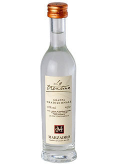 Marzadro Grappa La Trentina Tradizionale Mini 0,04 L