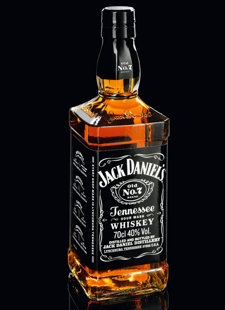 Jack Daniel&#39;s Old No. 7 Tennessee Whiskey 0,7 L