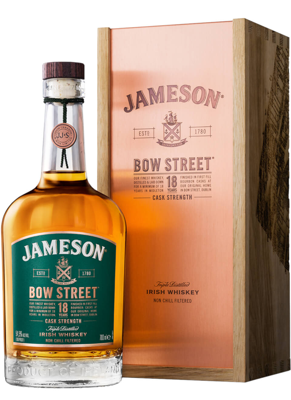 Jameson Bow Street 18 Jahre Irish Whiskey 0,7 L