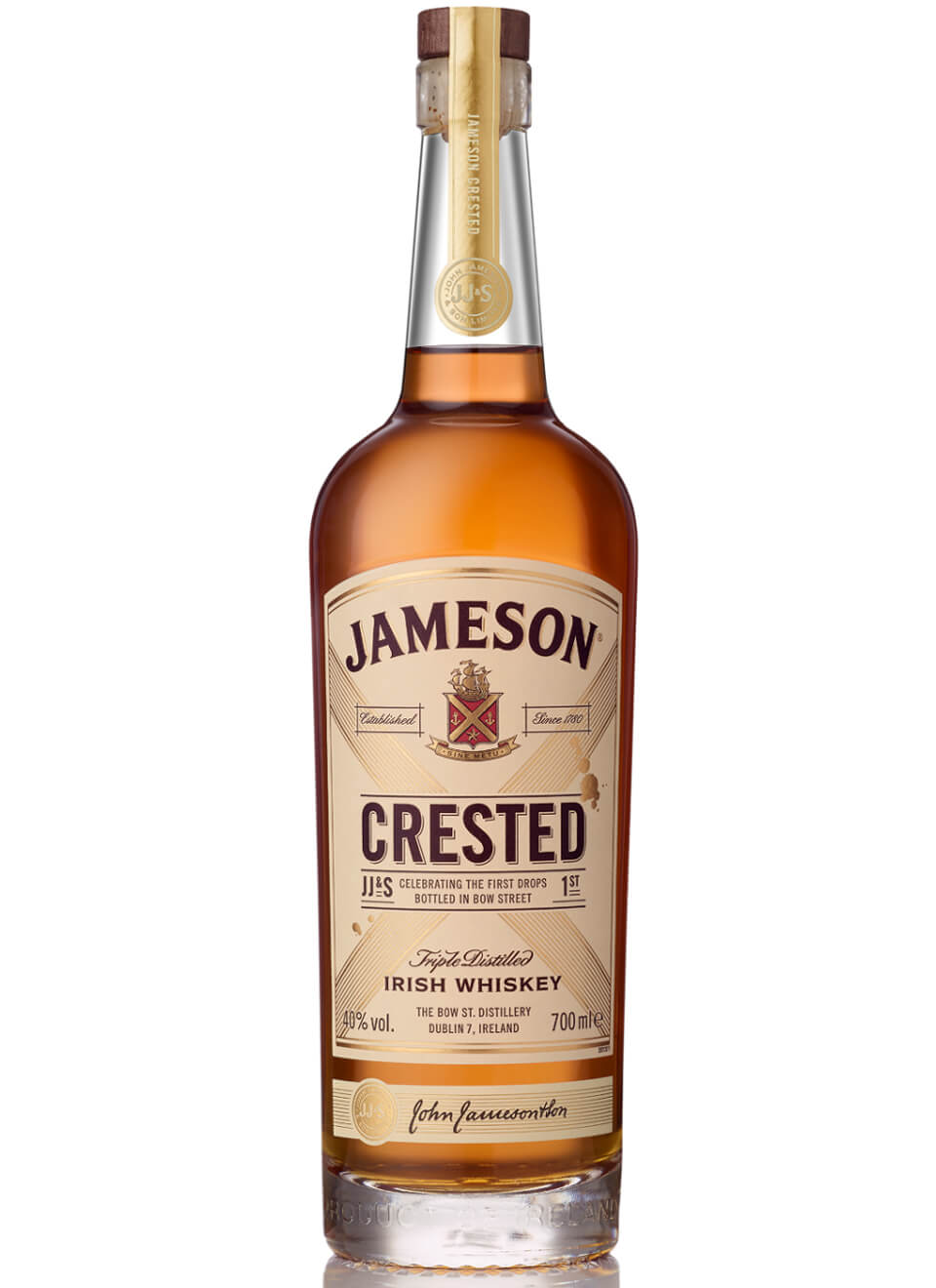 Jameson Crested Ten Irish Whiskey 0,7 L