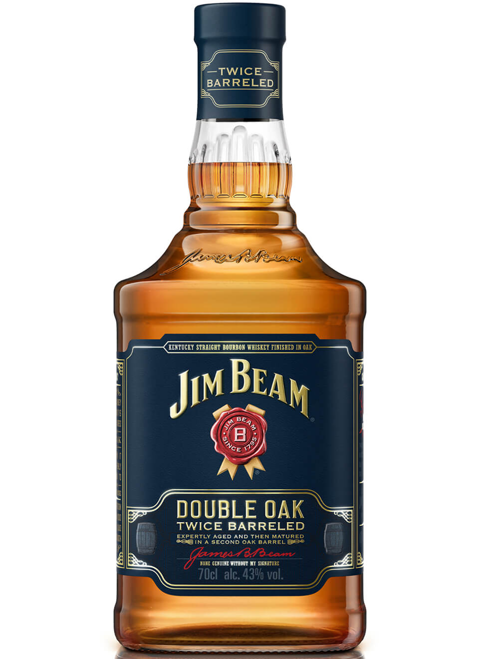 Jim Beam Double Oak Bourbon Whiskey 0,7 L