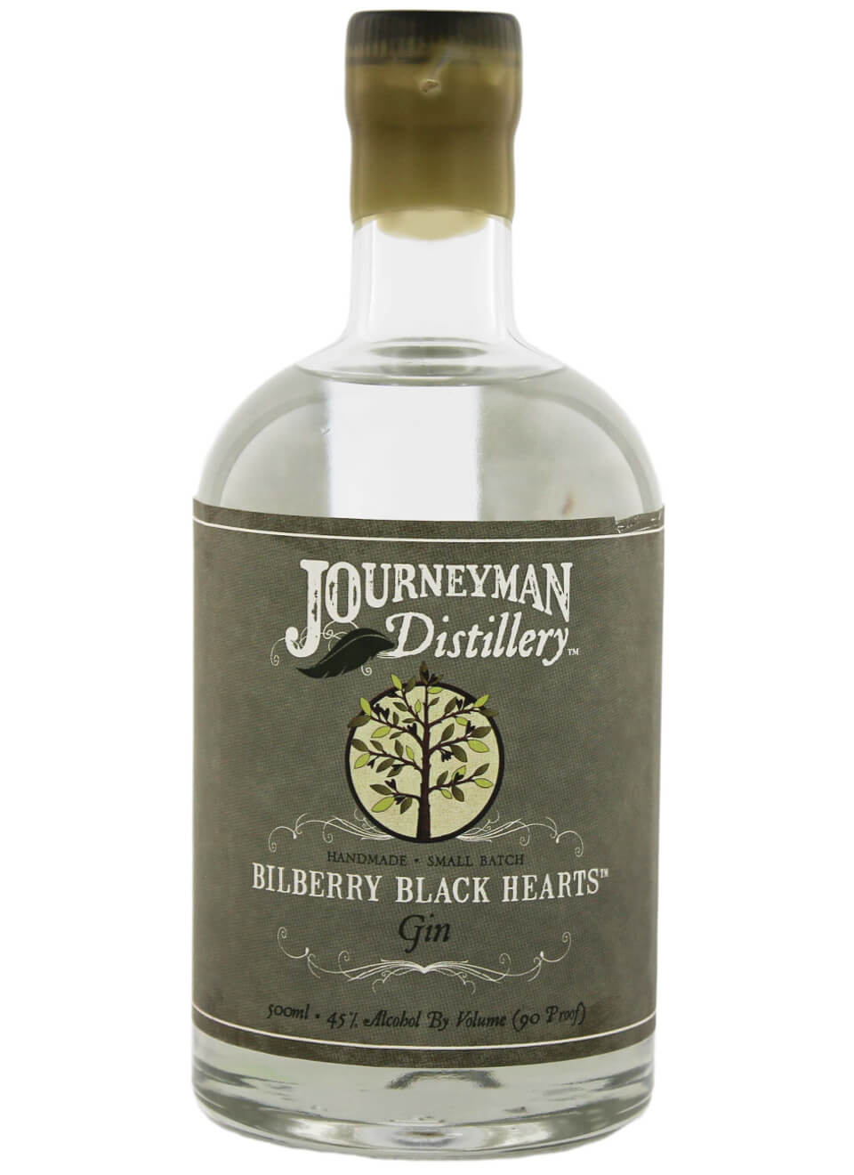 Journeyman Bilberry Black Hearts Gin White 0,5 L