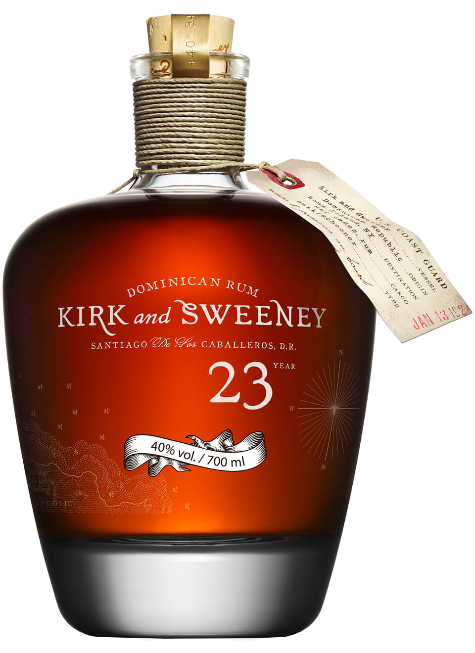 Kirk and Sweeney 23 Jahre Rum 0,7 L