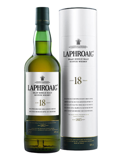 Laphroaig 18 Years Islay Single Malt Scotch Whisky 0,7 L