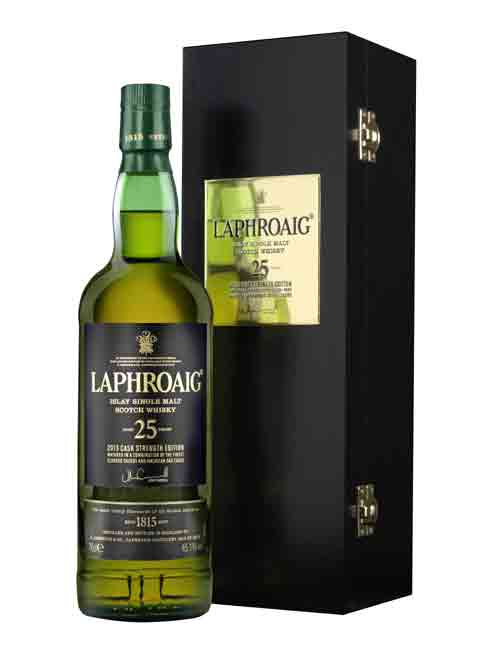 Laphroaig 25 Years Cask Strength 2015 Edition Islay Whisky 0,7 L