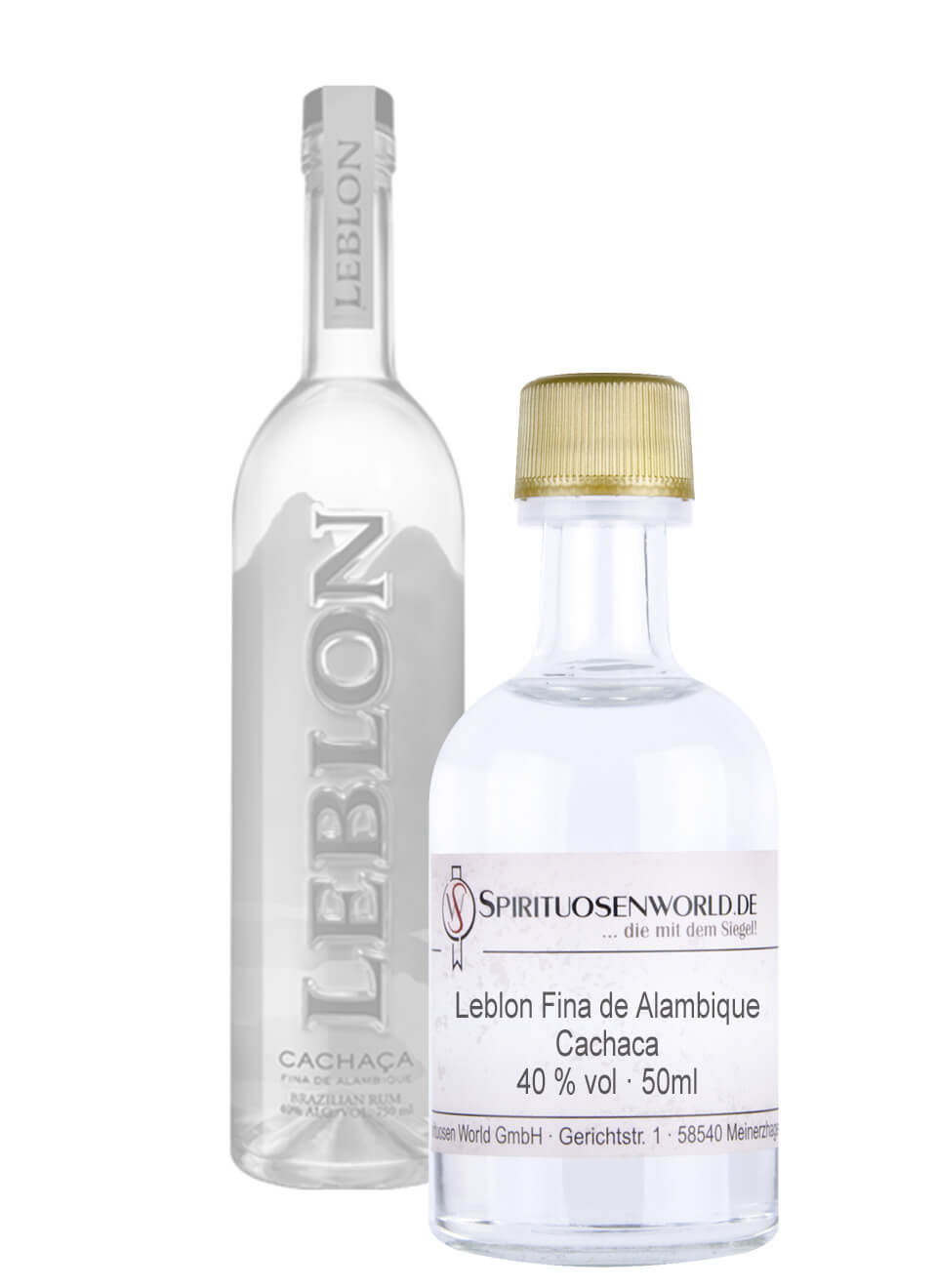 Leblon Fina de Alambique Cachaca Tastingminiatur 0,05 L