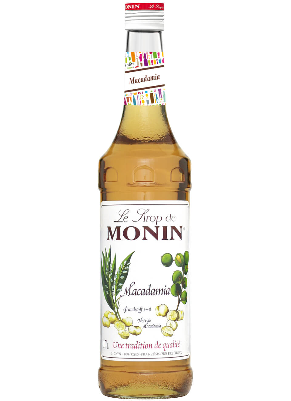 Monin Sirup Macadamia-Nuss 0,7 L