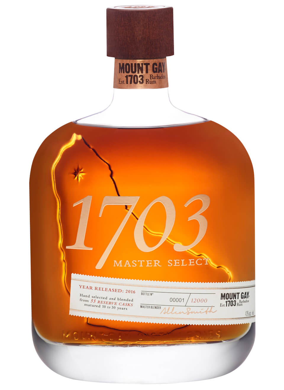 Mount Gay 1703 Master Select Rum 0,7 L