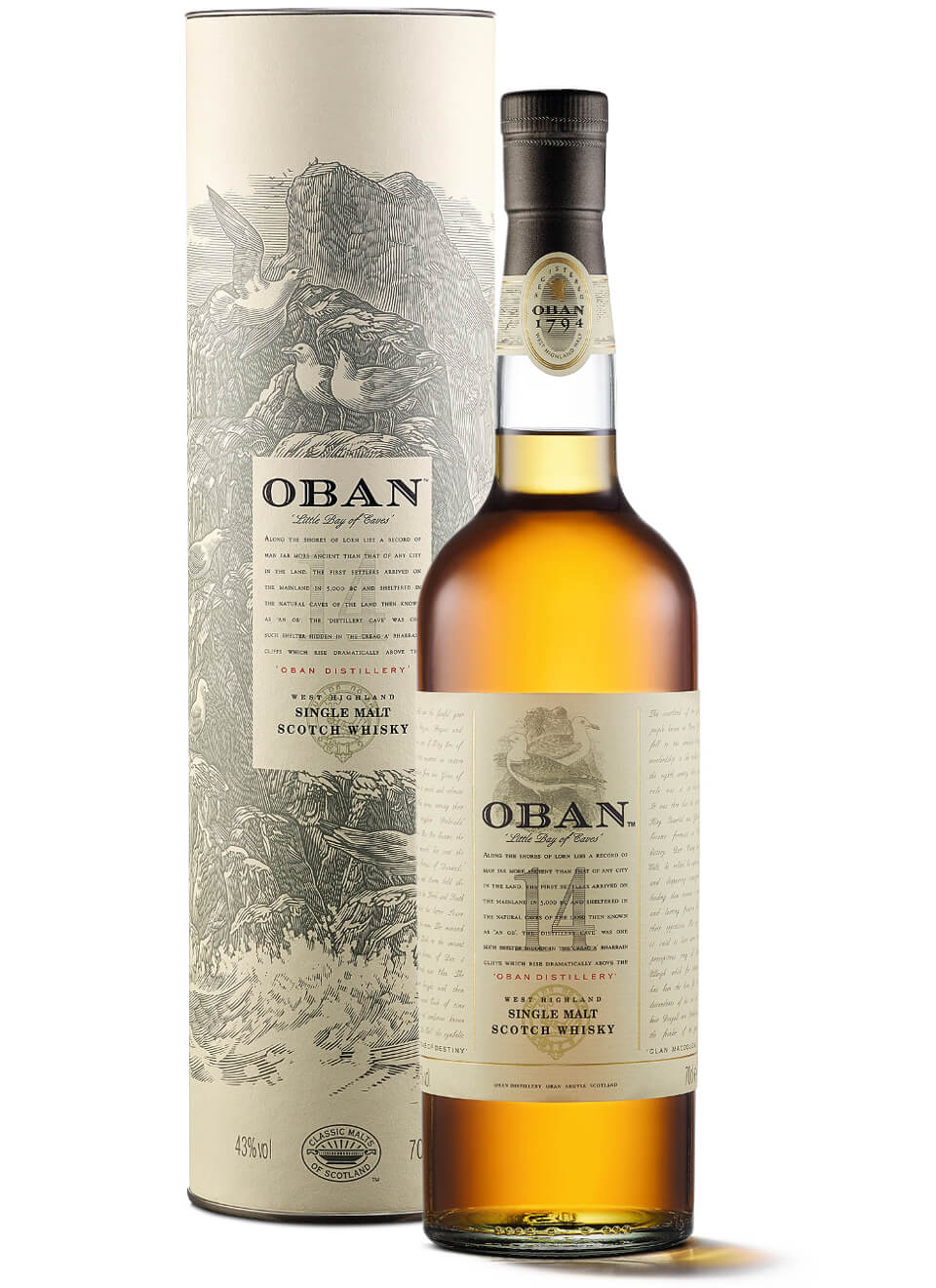 Oban 14 Years Single Malt Scotch Whisky 0,7 L