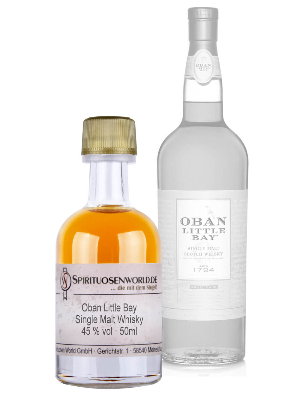 Oban Little Bay Whisky Tastingminiatur 0,05 L