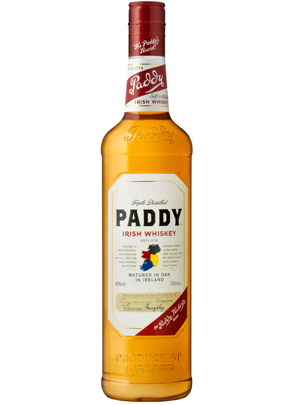 Paddy Irish Whiskey 0,7 L