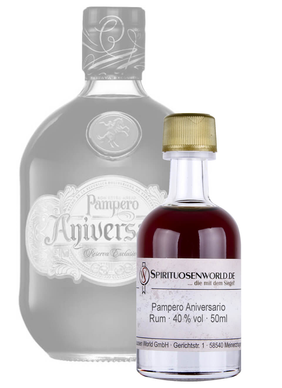 Pampero Aniversario Rum Tastingminiatur 0,05 L