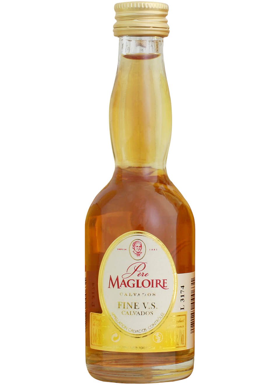 Père Magloire Fine Calvados Miniatur 0,05 L