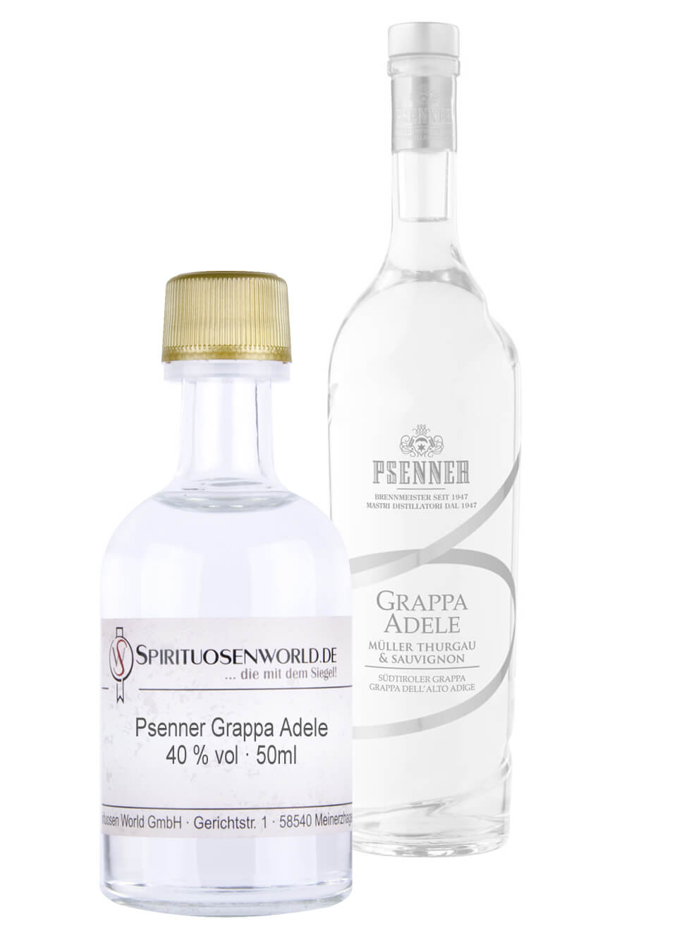 Psenner Grappa Adele Tastingminiatur 0,05 L