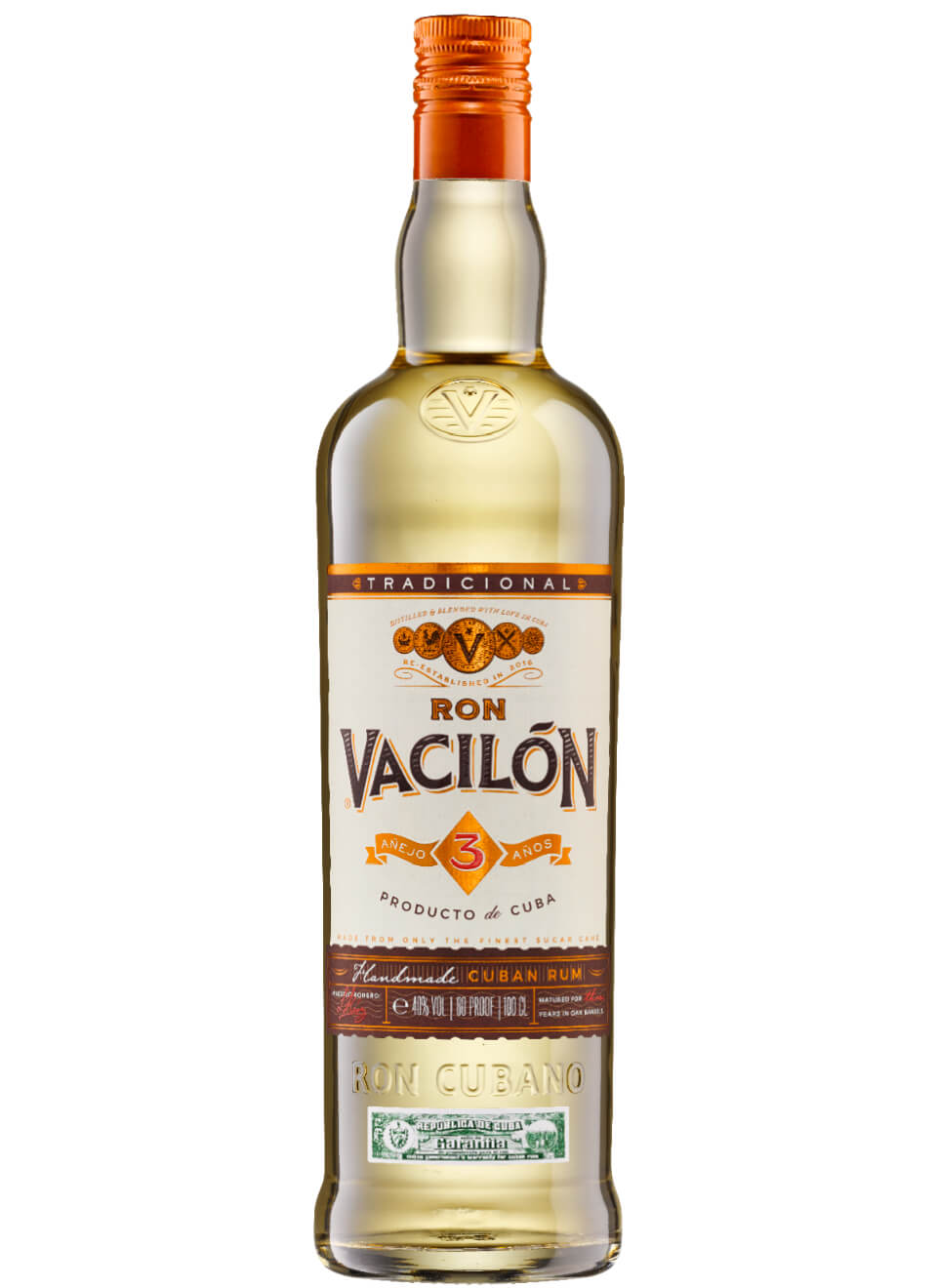 Ron Vacilon Anejo 3 Anos Rum 1 L