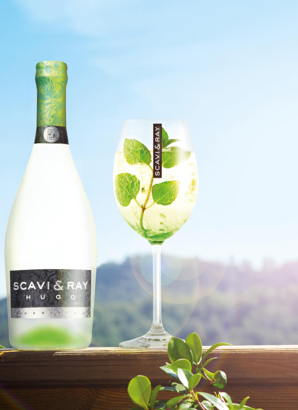 Scavy &amp; Ray Hugo Aperitivo Cocktailpremix 0,75 L