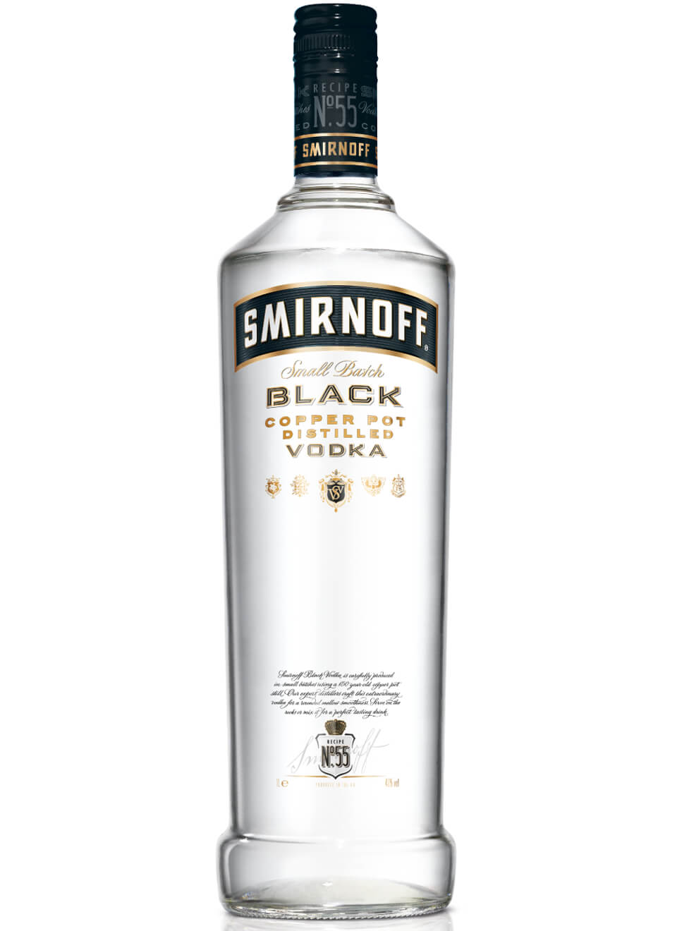 Smirnoff Black Label Vodka 1 L